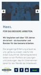 Mobile Screenshot of hees.de